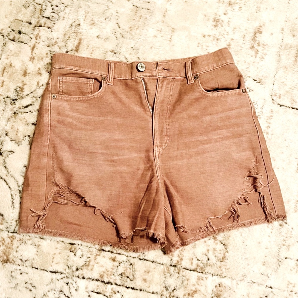 American Eagle Highest Waist Denim Mom Shorts- brand new never worn without tags
